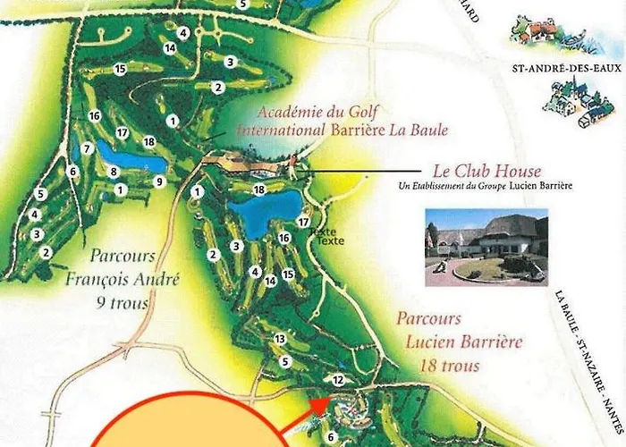 De Standing Dans Le Golf International De La Baule Apartament